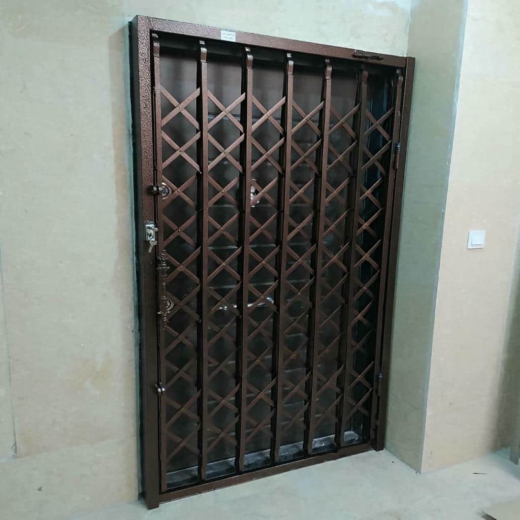 کارخانه درب آکاردئونی فلزی پروفیل سنگین در استان خوزستان