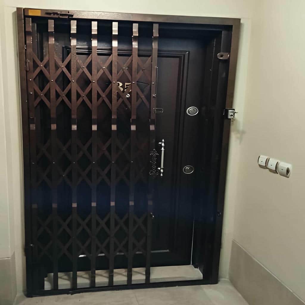 کارخانه درب آکاردئونی فلزی ضدزنگ در شهریار