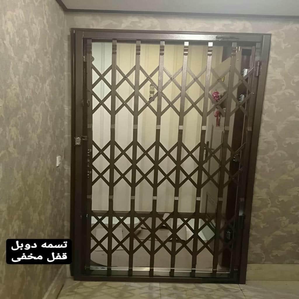 کارخانه درب آکاردئونی فلزی پروفیل سنگین در ساوه