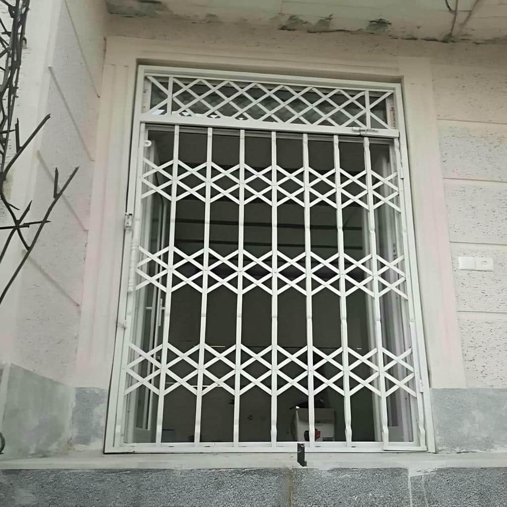 خرید درب آکاردئونی فلزی دوگل در کاشان