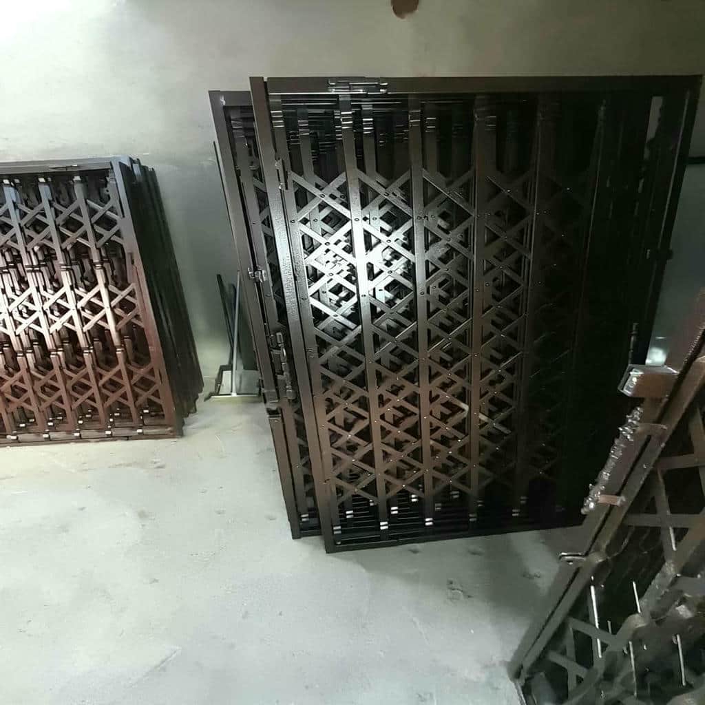 قیمت درب آکاردئونی فلزی سه گل در آبسرد