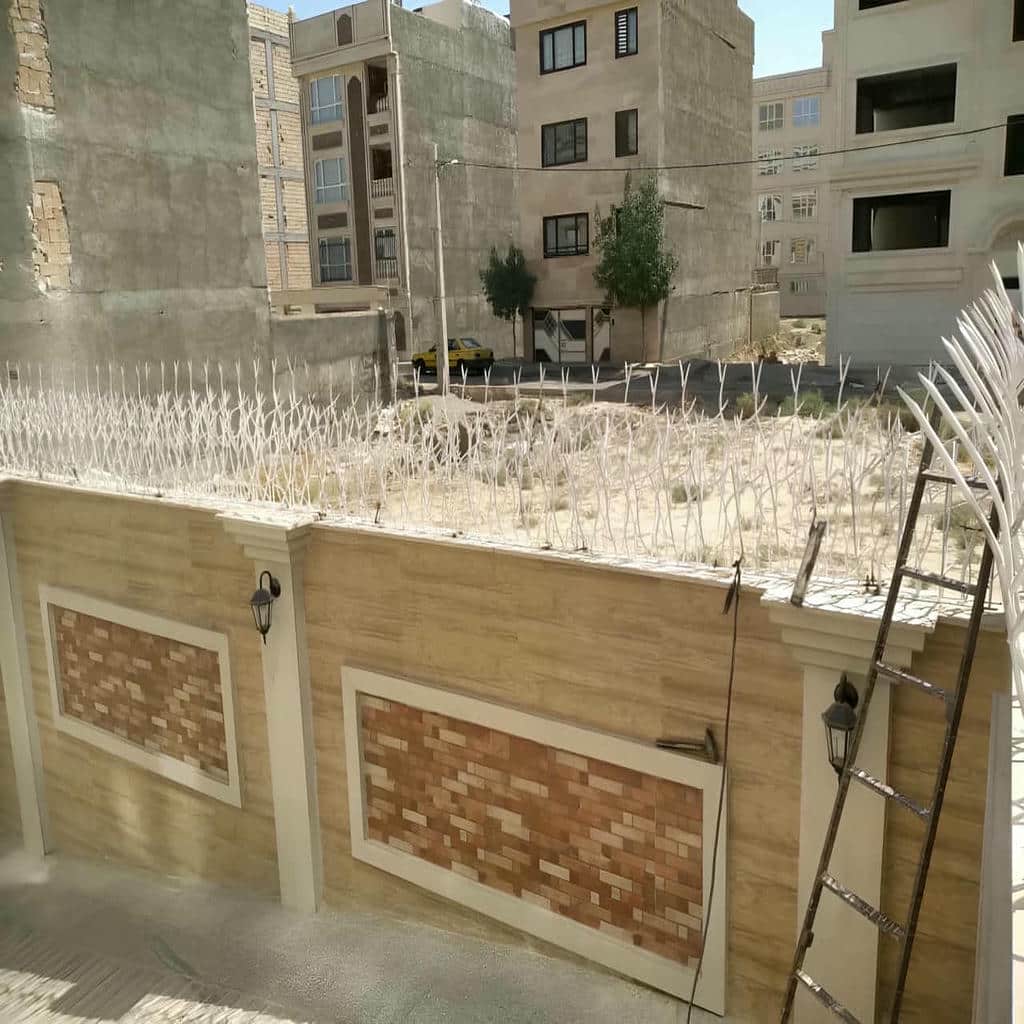 نصب حفاظ شاخ گوزنی ویلایی در قشم
