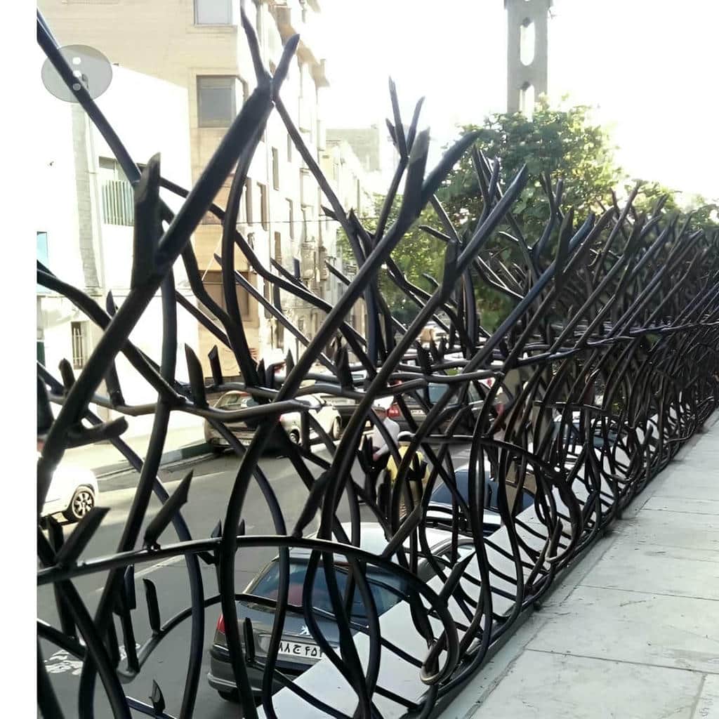 خرید حفاظ شاخ گوزنی ضدزنگ صنعتی در قم