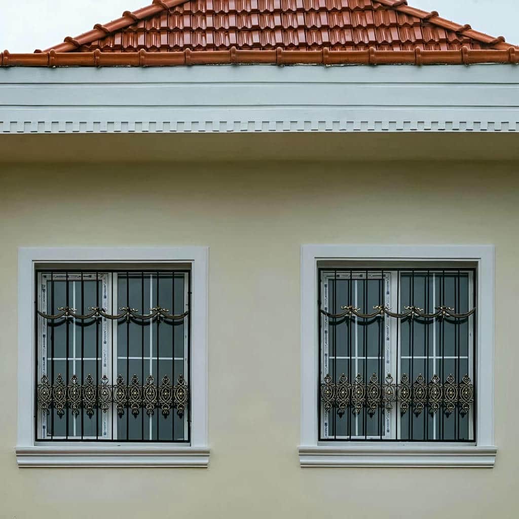 قیمت حفاظ پنجره مدرن هندسی در اصفهان