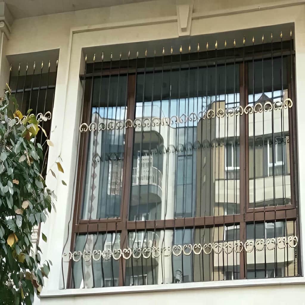 قیمت حفاظ پنجره مدرن در آبادان