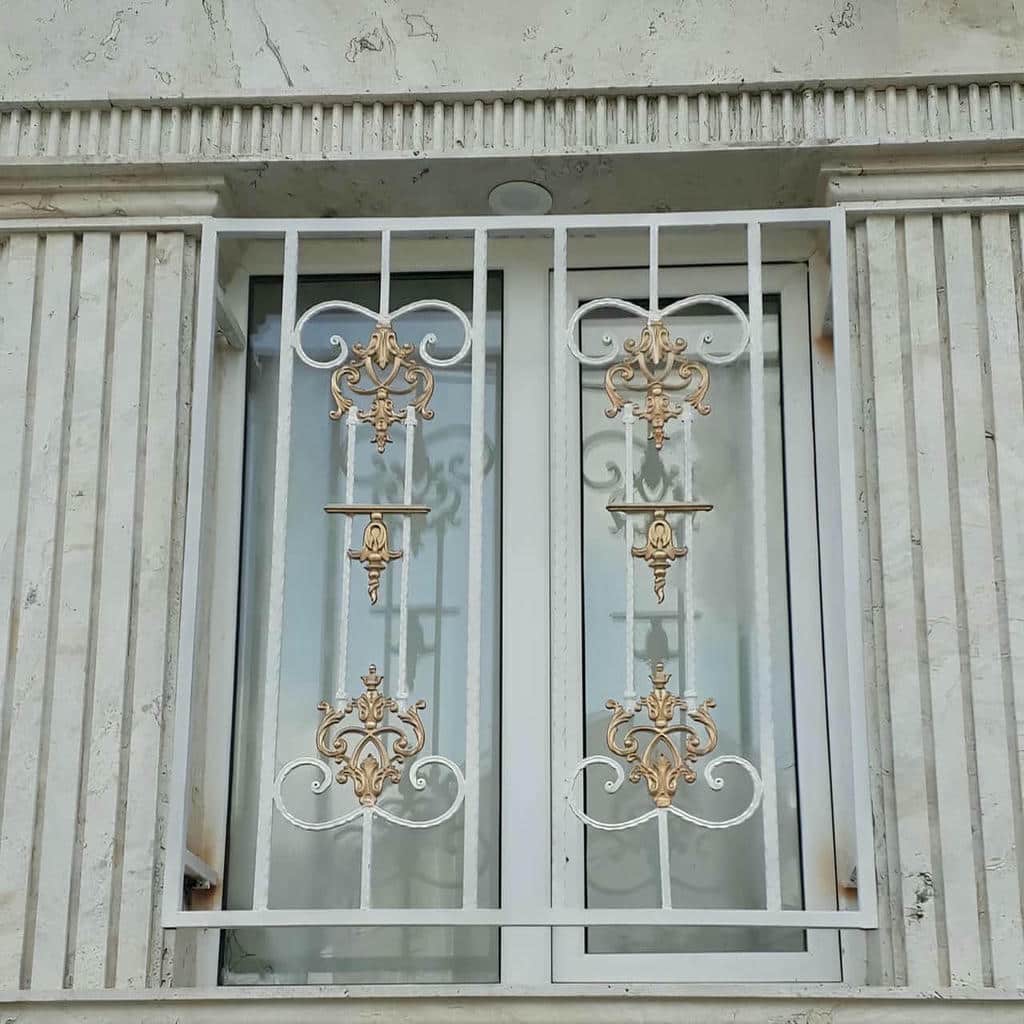 خرید حفاظ پنجره مدرن خطوط منظم در محمدشهر
