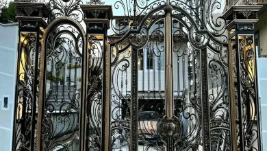 درب حیاط ویلایی در مهرشهر کرج