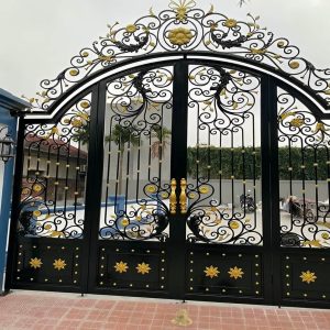 درب حیاط ویلایی در فشم