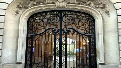 درب حیاط ویلایی در بابل