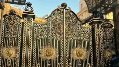 درب حیاط ویلایی در قشم