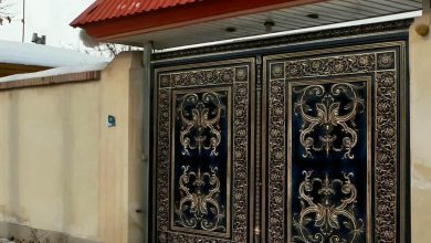 درب حیاط ویلایی در تهران