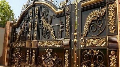 درب حیاط ویلایی در نوشهر