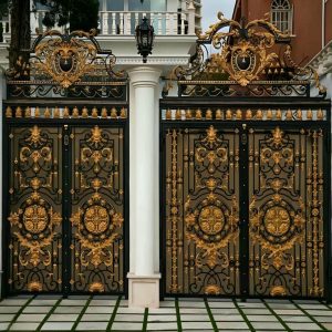 درب حیاط ویلایی در قزوین
