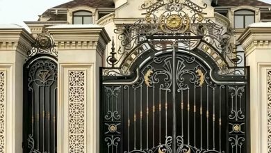 درب حیاط ویلایی در عظیمیه کرج