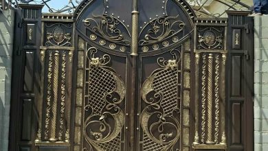درب حیاط ویلایی در بندر بوشهر