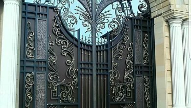 درب حیاط ویلایی در فردیس کرج