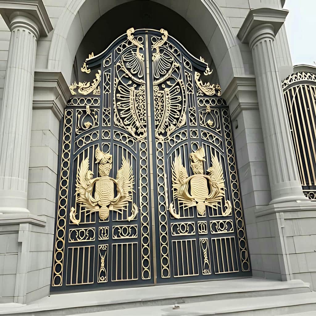 درب حیاط ویلایی در رفسنجان