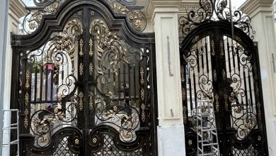 درب حیاط ویلایی در محمودآباد
