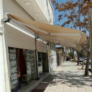 سایبان برقی در مشهد
