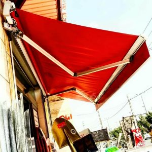 سایبان برقی در چالوس
