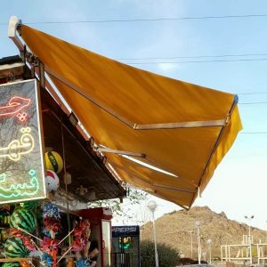 سایبان برقی در گنبدکاووس