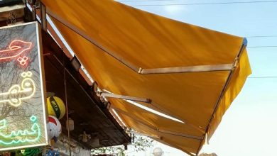 سایبان برقی در گنبدکاووس