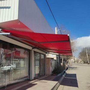 سایبان برقی در بندر بوشهر