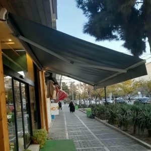 سایبان برقی بازویی در طالقان