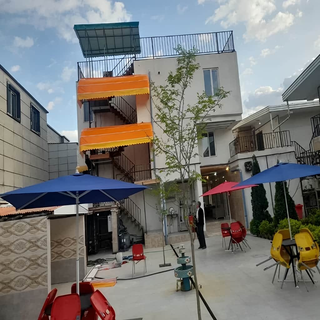 سایبان برقی در اراک