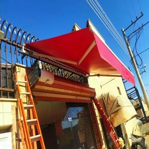 سایبان برقی در استان مازندران