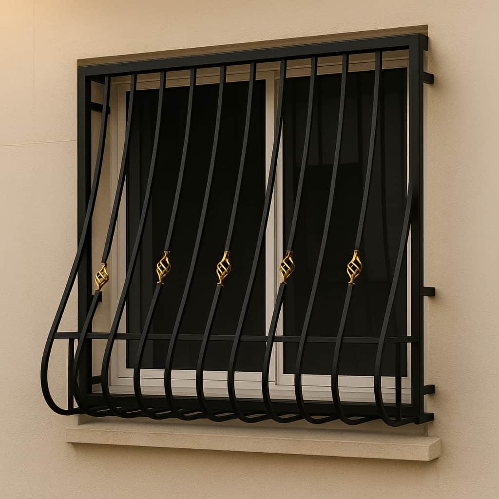 حفاظ امنیت خانه هنگام سفر با حفاظ پنجره طبقات پایین