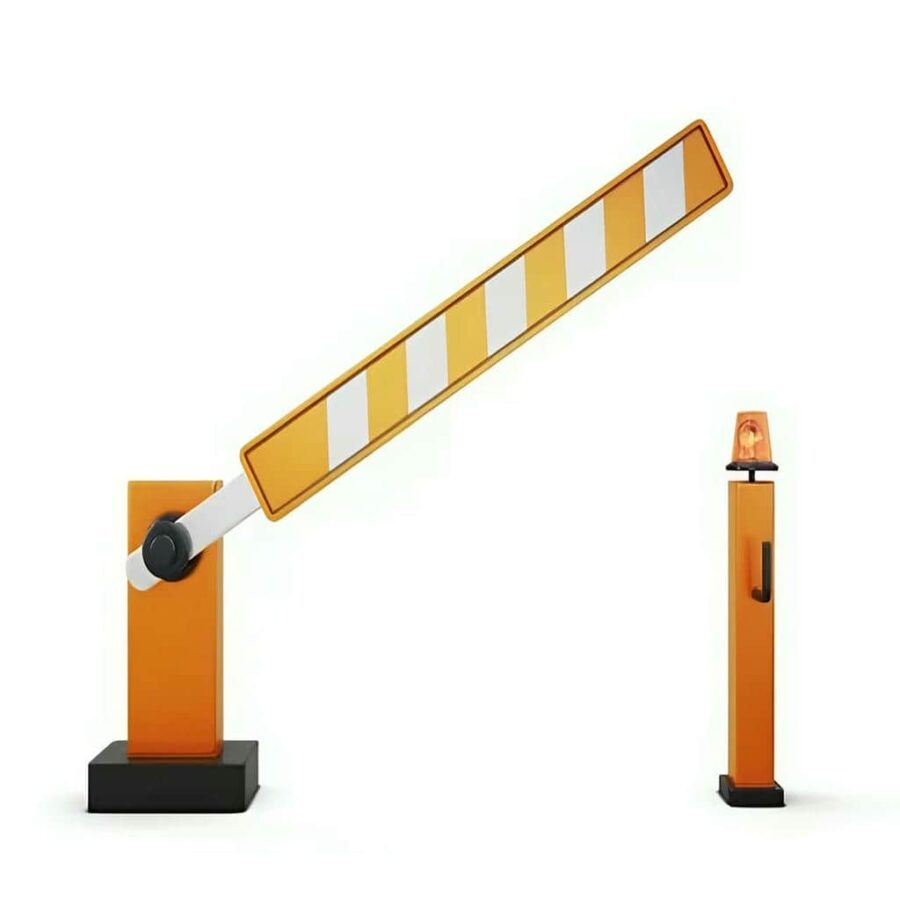 راهبند پارکینگ با موتور تنظیم شده دقیق
