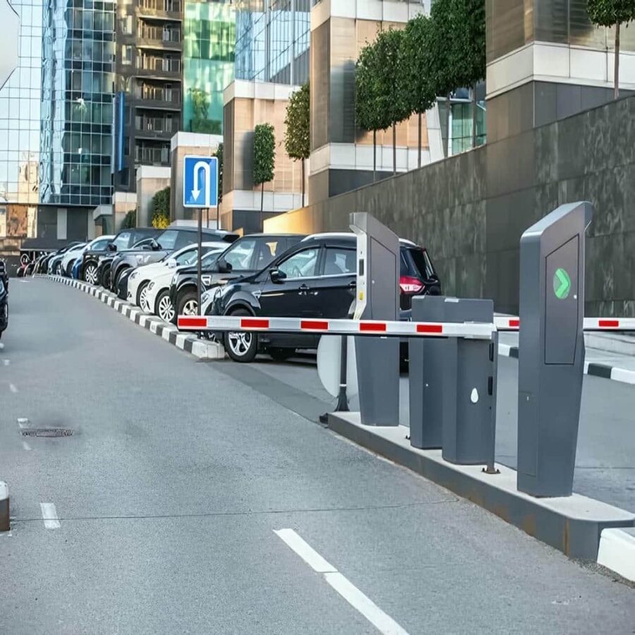 راهبند پارکینگ با اتصالات ایمن بدنه