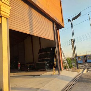 کرکره برقی پارکینگ مناسب ساختمان های مسکونی