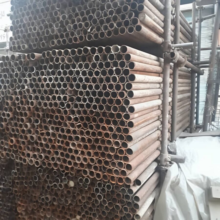 داربست حفاظتی مناسب راهروی سرپوشیده عابر
