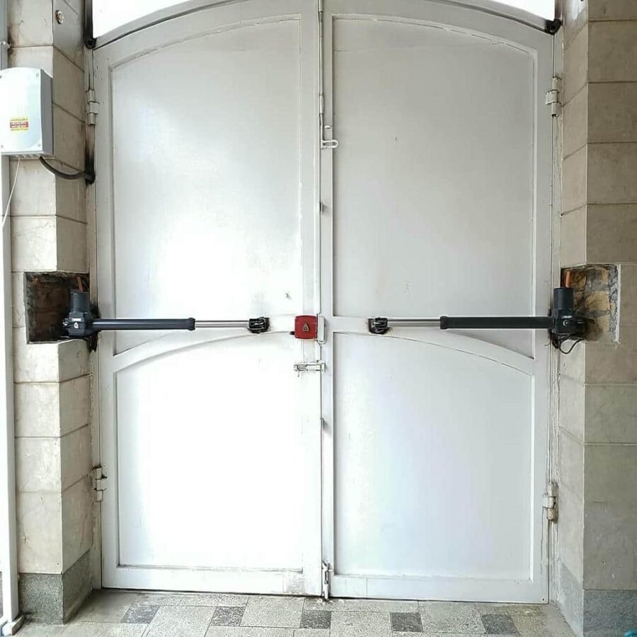 جک درب پارکینگ با گیربکس مقاوم