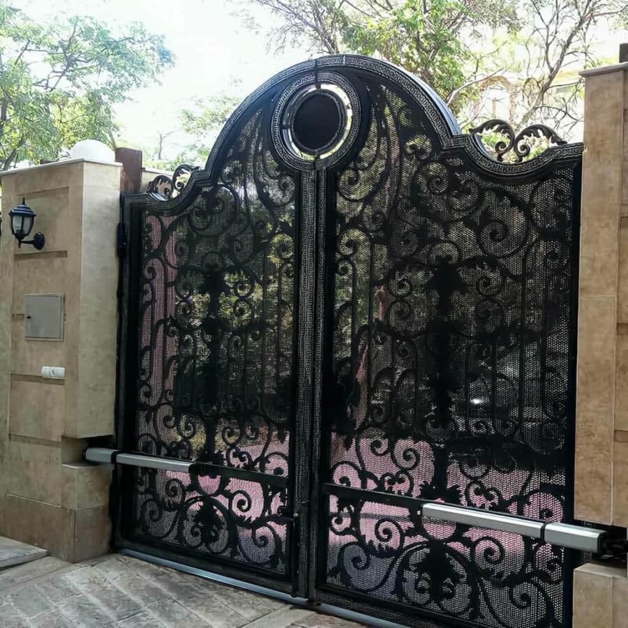 جک درب پارکینگ با موتور برند میلان