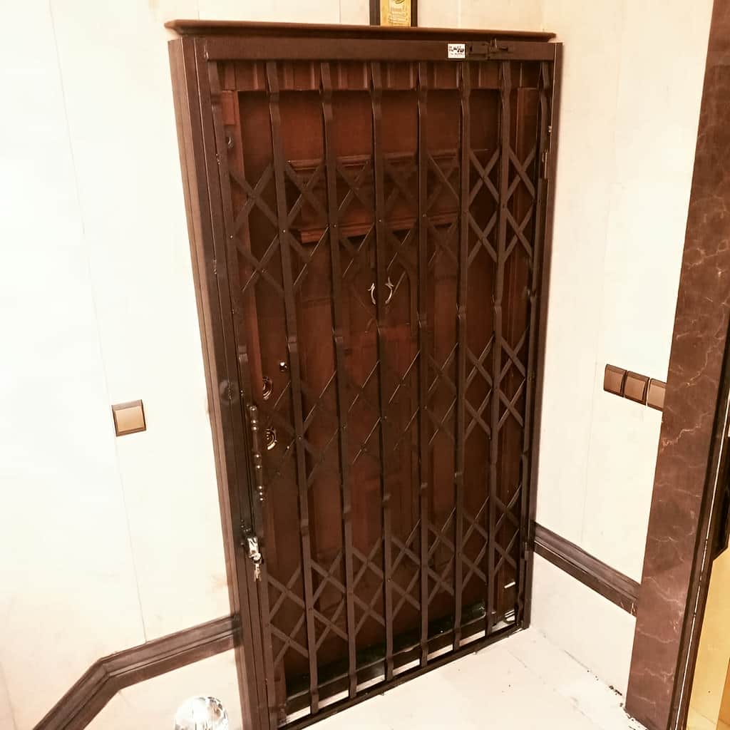 ساخت حفاظ آکاردئونی سه لوزی با قفل توکار