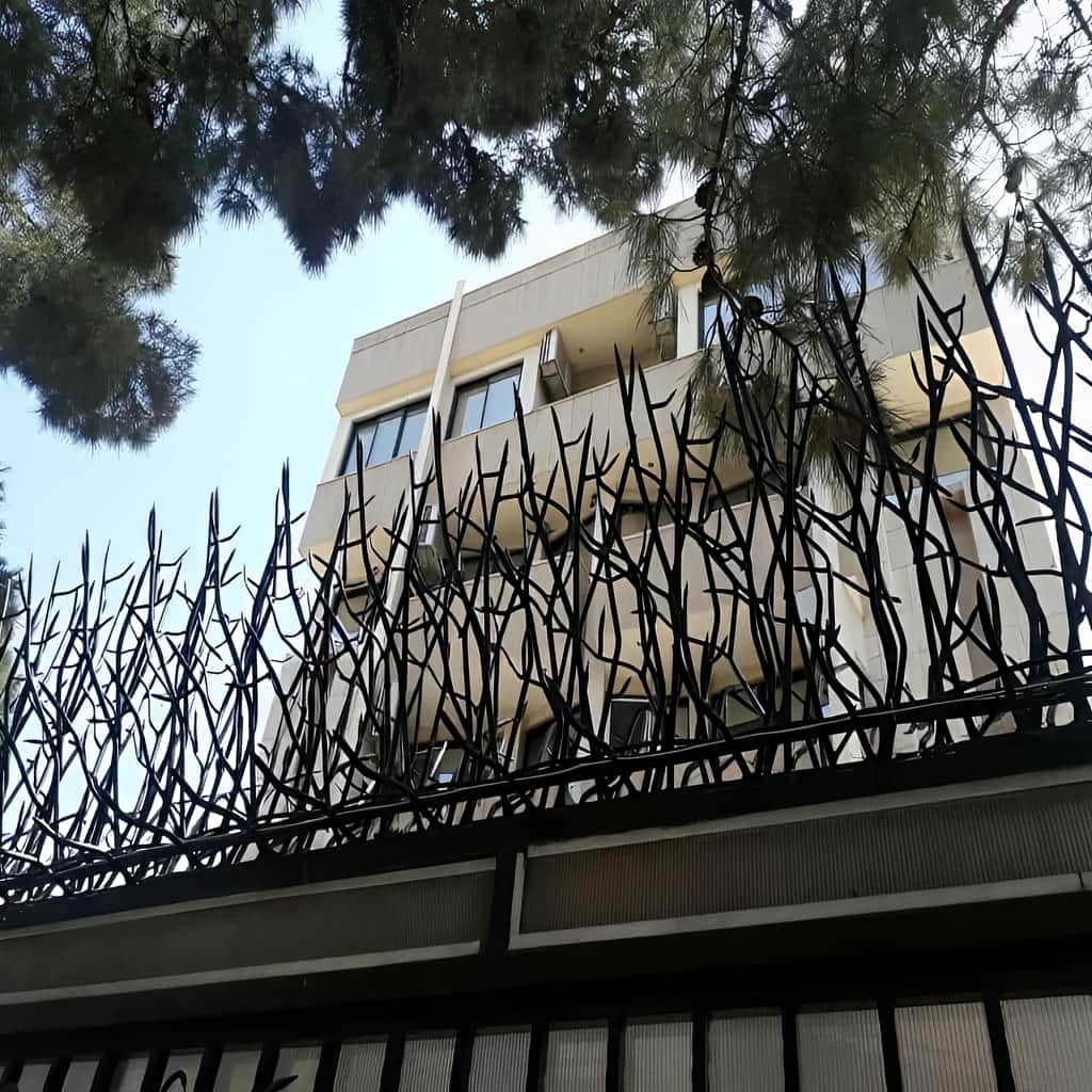 حفاظ بوته ای پرتراکم با شاخه‌های کشیده برای نمای مدرن