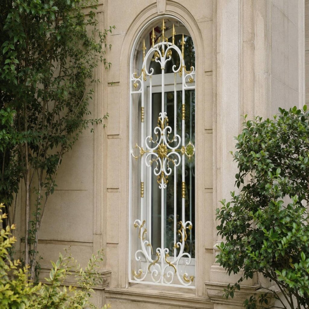 قیمت حفاظ پنجره گل نرده بر اساس فرم و جزئیات ساخت