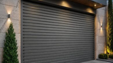 11 طرح کرکره برقی صنعتی فولادی