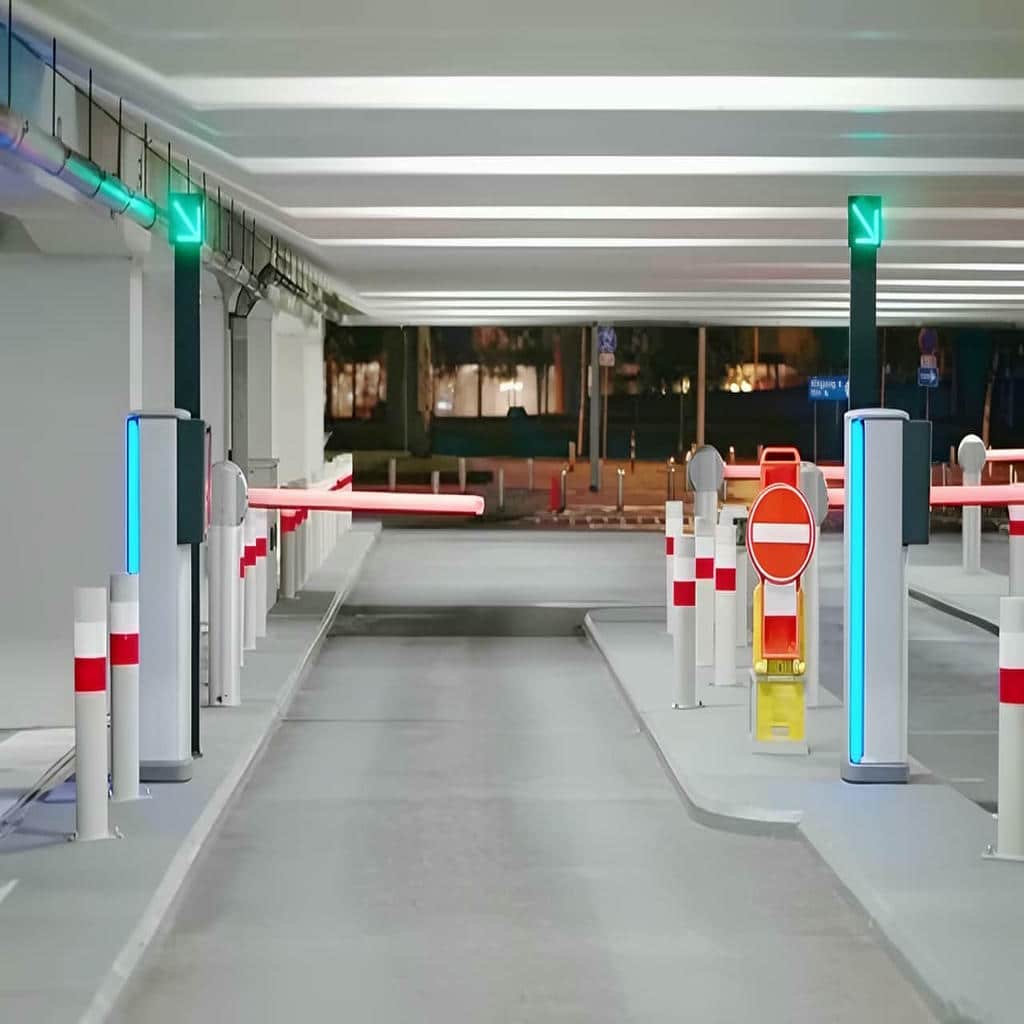 خدمات راهبند صنعتی بازوی بلند برای محوطه کارخانه
