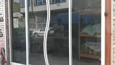 11 نمونه درب شیشه ای سکوریت اتوماتیک ورودی