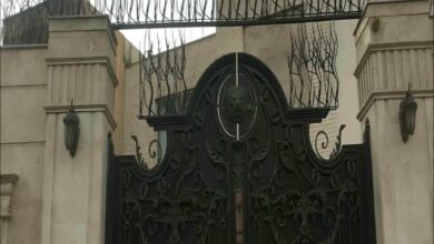13 مدل حفاظ دیوار شاخ گوزنی میلگرد خمکاری