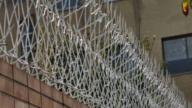 11 مدل حفاظ دیوار ضد سرقت میلگردی
