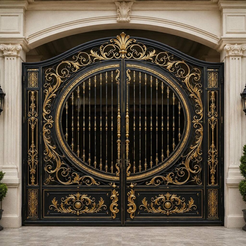 سفارش درب حیاط ورودی جنوبی با طراحی اختصاصی