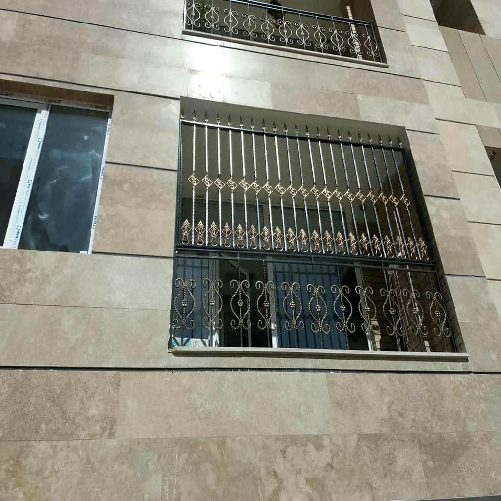 خرید حفاظ پنجره طرح دار لیزری با نقش سفارشی