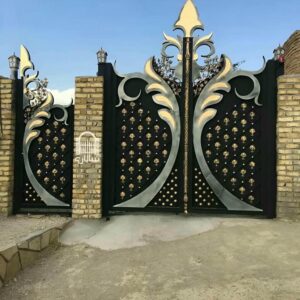 9 مدل درب فلزی لاکچری نمای ویلا