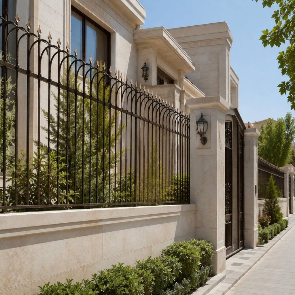قیمت حفاظ طرح نیزه بر اساس مدل و متریال