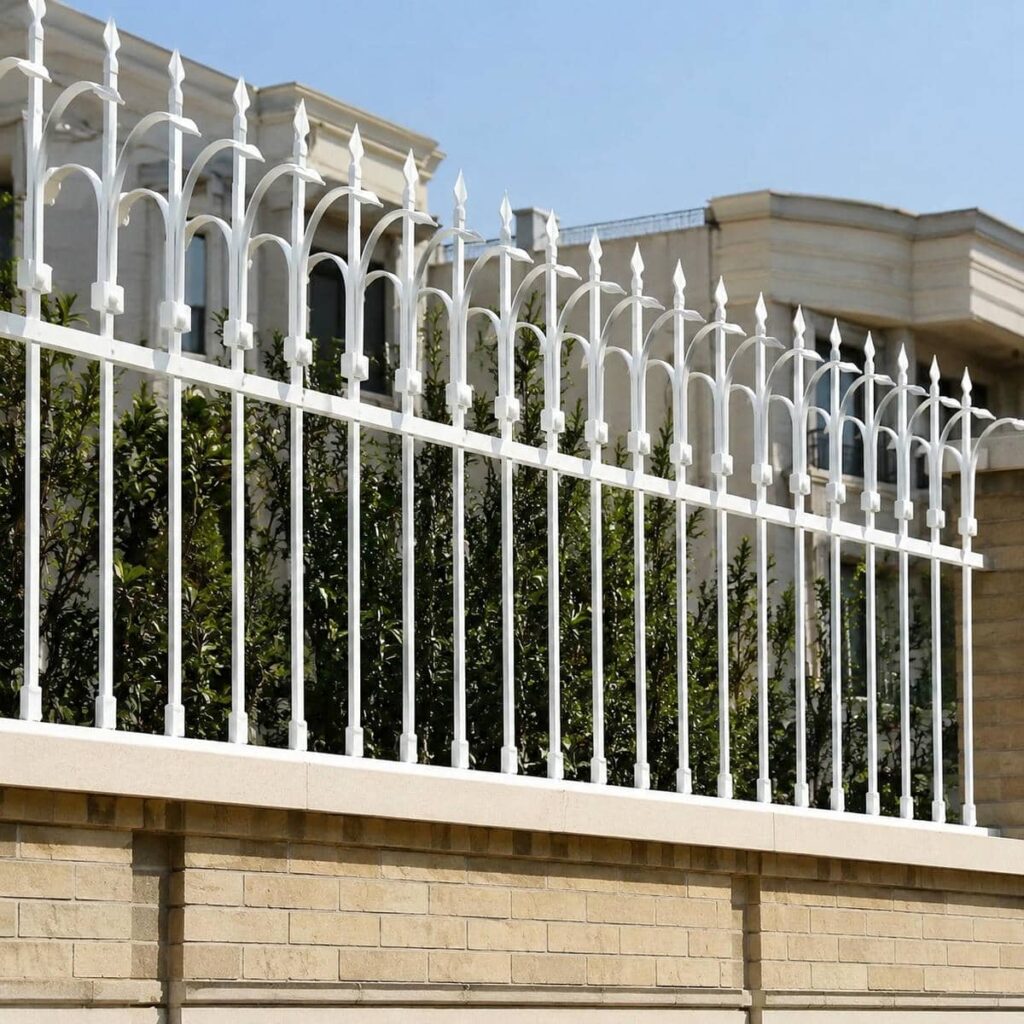 خرید حفاظ دیوار ویلایی طرح نیزه با رنگ هماهنگ